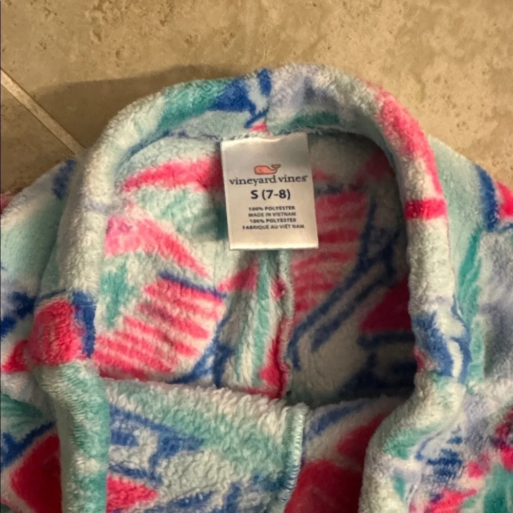 Vineyard Vines Girls High Pile Lounge Pants